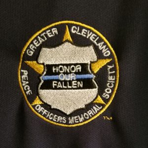 Embroidered shirt insignia