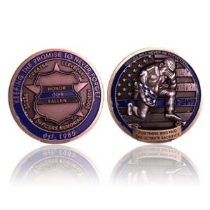 Police Memorial Society Challenge Coin