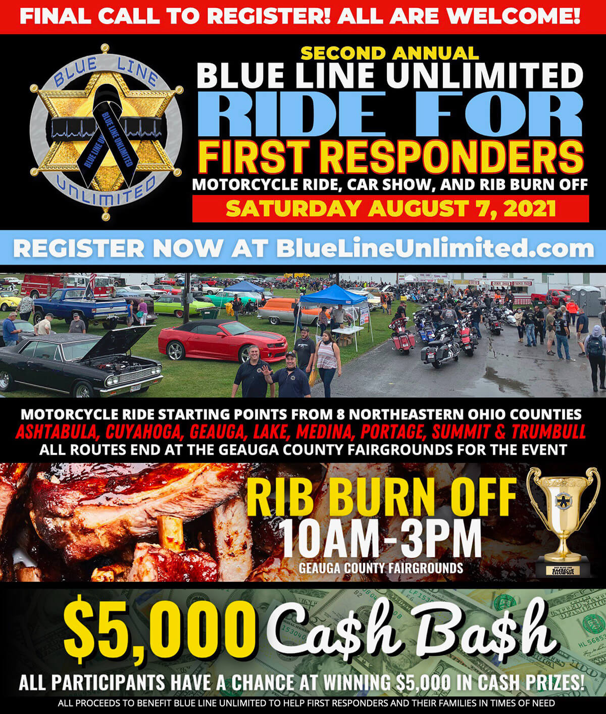 2021 Ride for First Responders